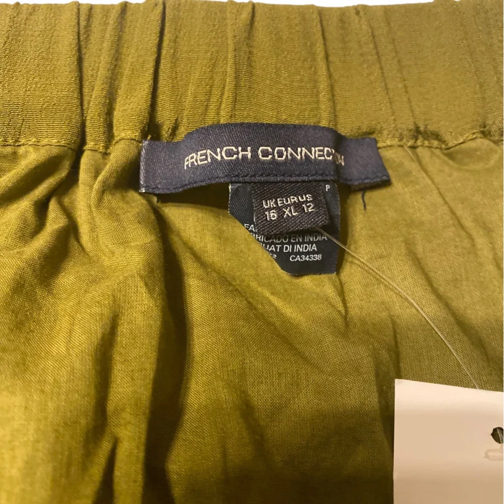 French Connection Easha Drape Button Front Skirt - Picture 3 of 13